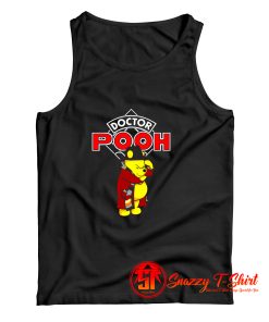 Funny Doctor Who And Winnie The Pooh Tank Top