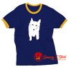 Funny Dog Pewdiepie Ringer Tee