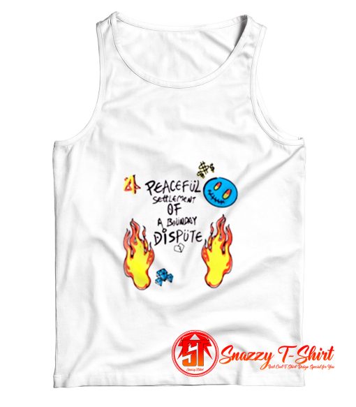 Funny Doodle Peaceful Tank Top