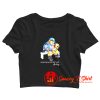 Funny Gucci Parody Kobe Bear by Dirt Label Crop Top Shirt