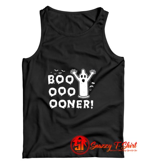 Funny Halloween Boner Ghost Tank Top