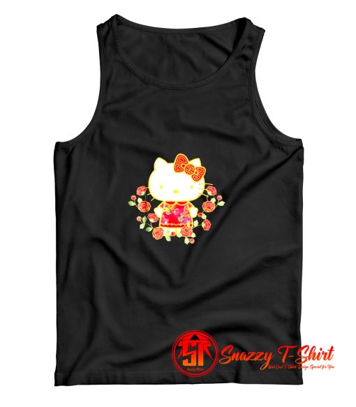 Funny Hello Kitty Happy Lunar New Year Tank Top