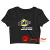 Funny Hidin Biden Hair Sniffer Anti Joe Biden Pro Trump Crop Top Shirt