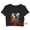 Funny Houston Charlie And Snoopy Baseball Crop Top Shirt