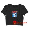 Funny Kanji Chilling Snoopy Peanuts Crop Top Shirt