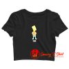 Funny Kith x The Simpsons Bart Crop Top Shirt