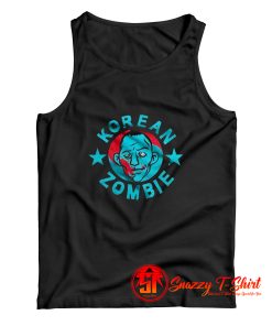 Funny Korean Zombie Halloween Tank Top