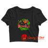 Funny Merry Muppet Christmas Crop Top Shirt