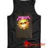 Funny Metallica Sun Skull Tank Top