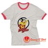 Funny Mighty Mouse Superhero Ringer Tee