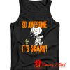 Funny Peanuts Halloween Snoopy Mummy Tank Top