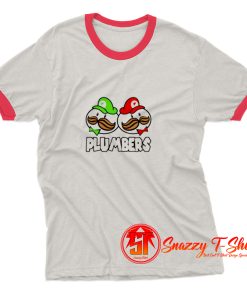 Funny Plumbers Parody Ringer Tee