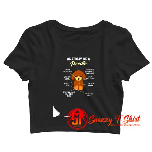 Funny Poodle Lover Crop Top Shirt