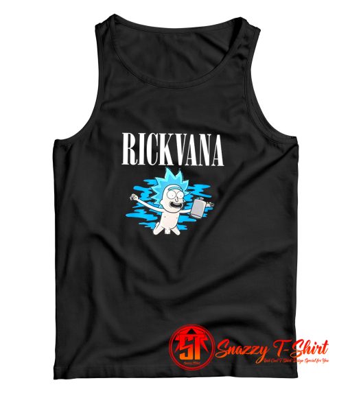 Funny Rickvana Parody Rick and Morty Tank Top