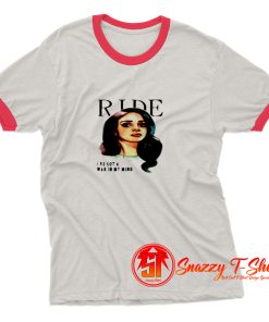 Funny Ride Lana Del Rey Vintage Ringer Tee