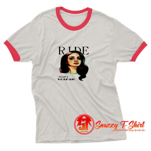 Funny Ride Lana Del Rey Vintage Ringer Tee