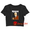 Funny Sigmund Freud Psychology Crop Top Shirt