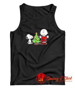 Funny Snoopy And Charlie Brown Christmas Tank Top