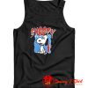 Funny Snoopy Peanut Kanji Japan Tank Top