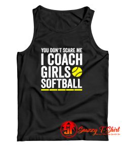 Funny Softball Coach Tank Top