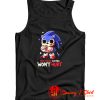 Funny Sonic One More Coffee Wont Hurt Tank Top