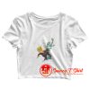 Funny Statue of Liberty Slaps Trump Crop Top Shirt