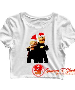 Funny The Muppets Grumpy Old Crop Top Shirt