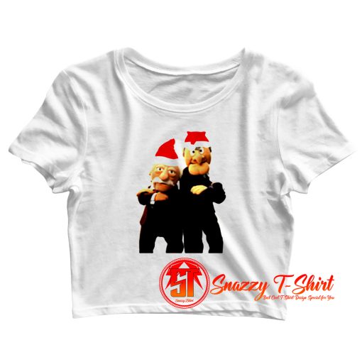 Funny The Muppets Grumpy Old Crop Top Shirt