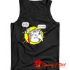 Funny Toothbrush Toilet Paper Humorous Conversation Tank Top