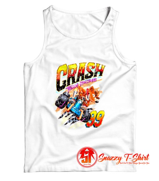 Funny Vintage Crash Team Racing Tank Top