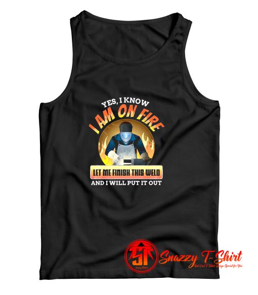 Funny Welding Love Welder Tank Top