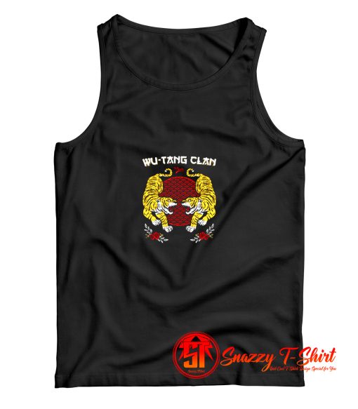 Funny Wu Tang Clan Tiger Vintage Tank Top