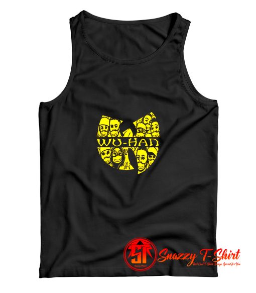 Funny Wutang Rap Group Parody Wuhan Tank Top