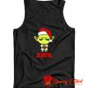 Funny Yoda May Christmas be with you Tank Top