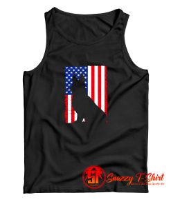 GERMAN SHEPERD FLAG Tank Top