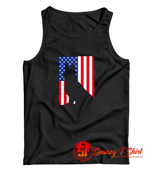 GERMAN SHEPERD FLAG Tank Top