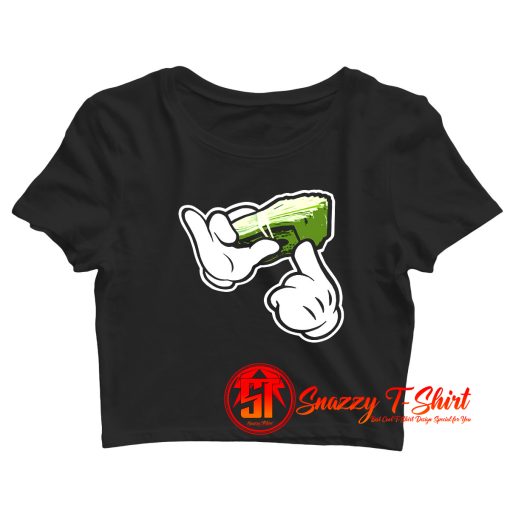 GET MONEY Crop Top Shirt