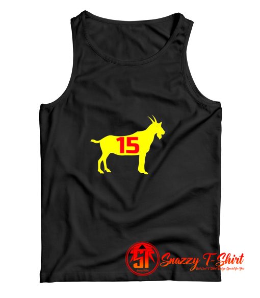 Goat 15 Kansas Football Vintage KC Tank Top