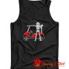 Golfer Skeleton Tank Top