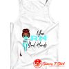 Good Hands Black Nurse Tank Top