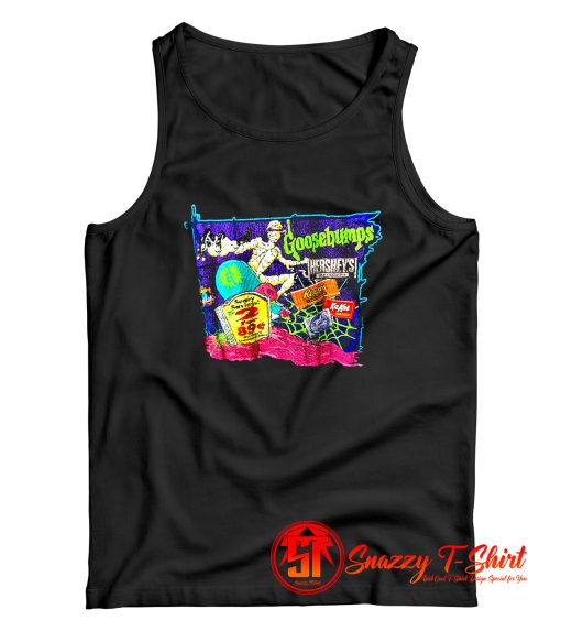 Goosebumps Skateboard Skeleton Tank Top