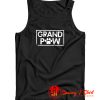 Grand Paw Dog Owner Grandpa Fathers Day Tank Top