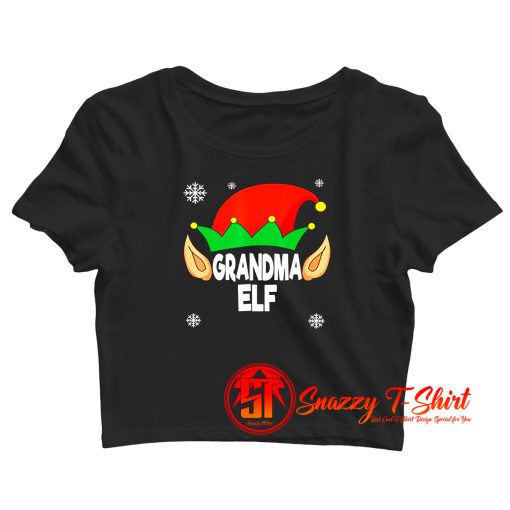 Grandma Elf Crop Top Shirt