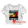 Great Pumpkin Believer Crop Top Shirt