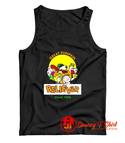 Great Pumpkin Believer Since 1966 Tank Top