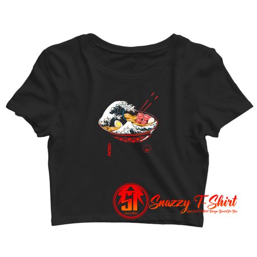 Great Ramen Wave Crop Top Shirt