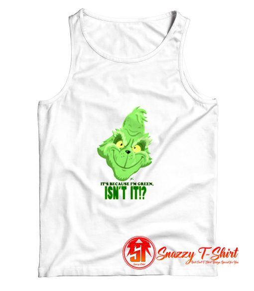 Green Grinch Tank Top