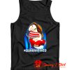 Grumpy Dwarf American Flag Face Mask Tank Top