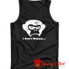 Grumpy Monkey Face Tank Top