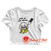 Gudetama Trick Or Treat Crop Top Shirt